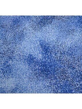 Blue Marble Effect Fat Quarter Cotton Fabric 18x22" Sewing Crafting Quilting